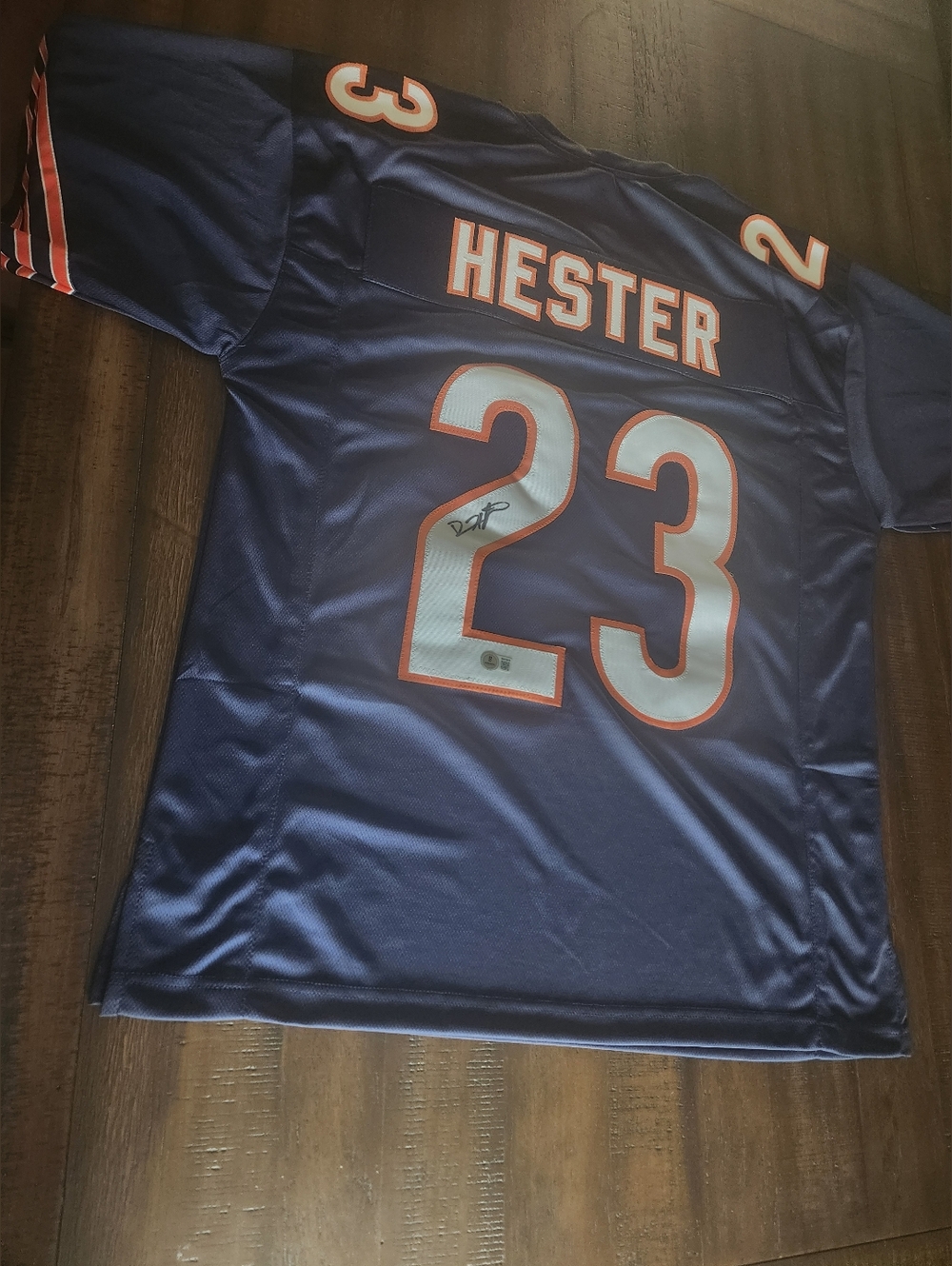Signed Chicago Bears Devin Hester 23 Jersey XL